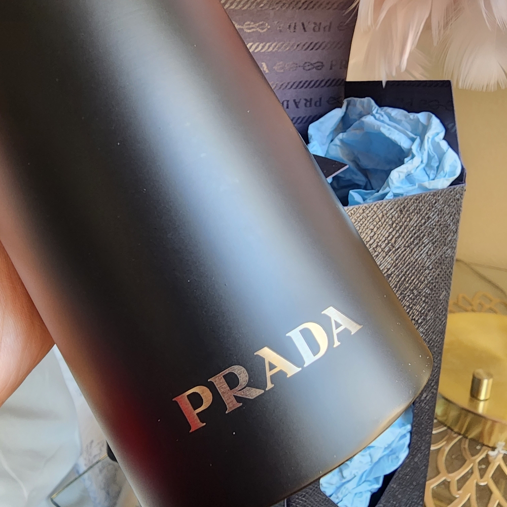 Authentic Prada Matte Black Bottle - image 1